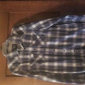 Mens American Eagle plaid shirt